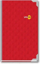 YOUVA Navneet Youva | My Notes Case Bound/Hard Cover Long Book | Foolscap Size - 21 Cm X 33 Cm | Single Line | 4 Quire Register | 576 Pages | Pack Of 3|