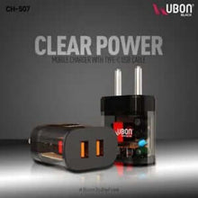 UBON CH-507 Transpearent Power Dual USB Charger