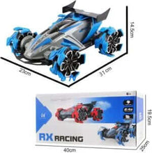 RX Racing 2.4G 4Wd RC Car Spray Twisting Stunt Drift Car Explosive Wheel Vehicle Music Flash Light Toys for Child Boys Adults