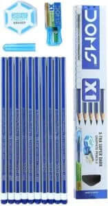 Doms X1 Super Dark Round Pencils