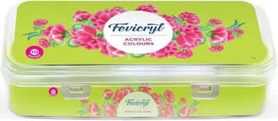 Fevicryl Acrylic Colours Sunflower Kit