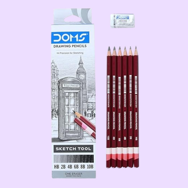 Doms Drawing & Sketching Graphite Pencils