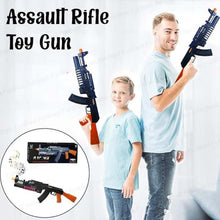 Assault Rifle Toy Gun - Electric Gun Toy with Flash Light and Sound, B/O Toy Gun for Kids with Music, Lights and Laser Light for Kids, Light and Sound Gun Toy for 3+ Years Old Kids