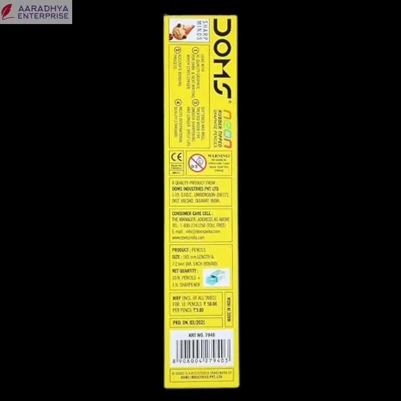 Doms Supar Dark 10 HB/2 Graphite pencil -  Store_name 