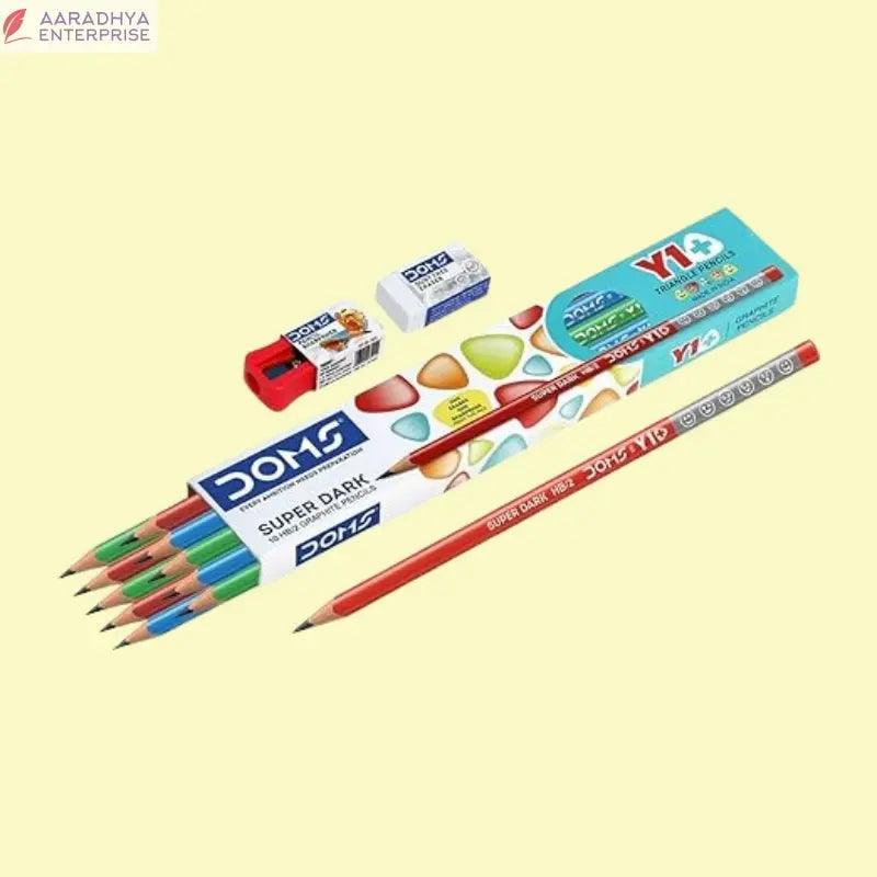 Doms super dark 10 HB/2 Graphite pencils -  Store_name 