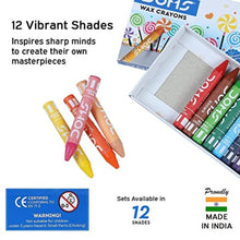 DOMS 12 Shades Wax Crayons