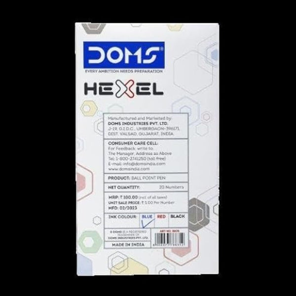 Doms Hexel Ball Pen Set of 2 boxes 40 pcs