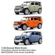 Die-Cast Defender Model Car – Doors, Hood, and Trunk Opening | Realistic Toy SUV