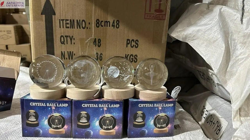 3D Crystal Lamp Ball(Assorted Design) -  Store_name 