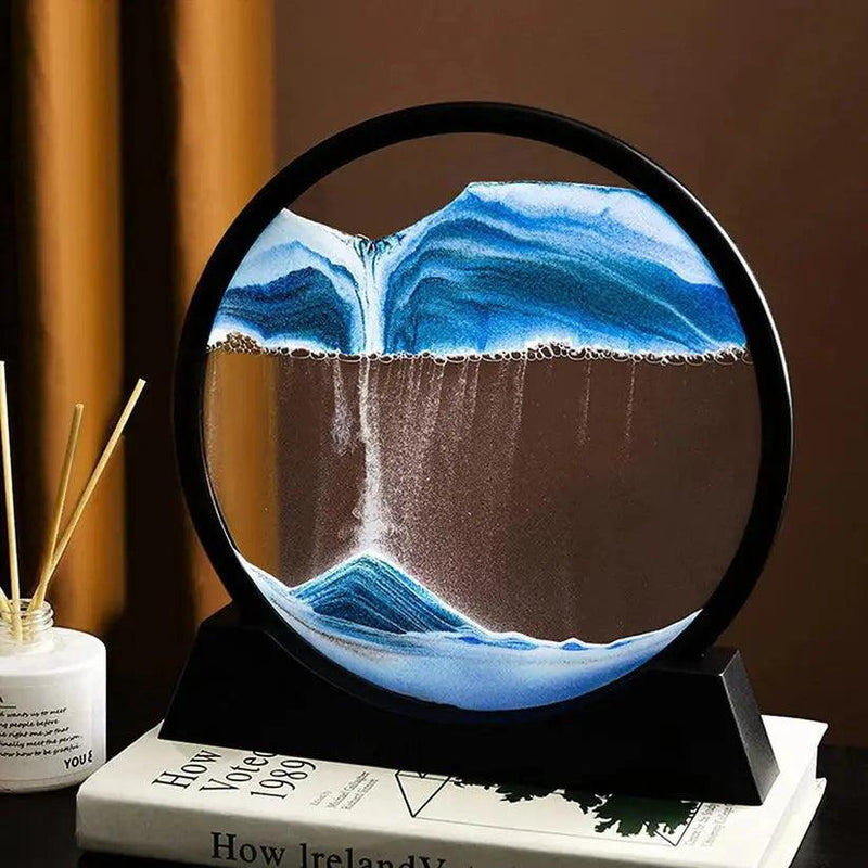 🌟 3D SandScape Art: A Luxurious Symphony of Movement and Tranquility 🌟 -  Store_name 