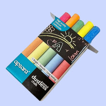 Apsara Coloured Chalk Assorted Dustless