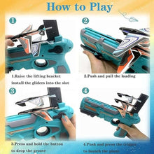 Airplane Launcher Gun,Safe and Fun Shooting Guns for Kids,Paper Foam Gliders for Quick and Easy|Best Gift for Boys Kids Children, Assorted