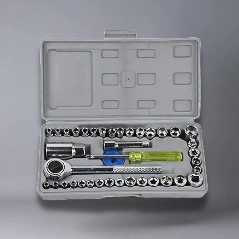 Screwdriver Tool Kit-Multipurpose 40 in 1 Screwdriver Socket Set and Bit Tool Kit Set -  Store_name 