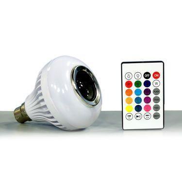 Colour Changing LED Bulb with Bluetooth Speaker & Remote -  Store_name 