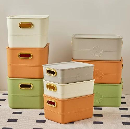 Plastic Storage Boxes Storage Basket (Pack of 3) -  Store_name 