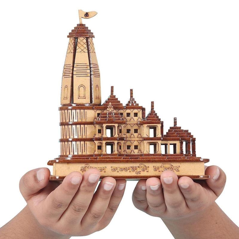 Decorative Showpiece Wood Temple for Gift -  Store_name 