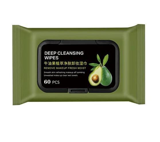 Avocado Makeup Remover Wipes (60 Pcs) -  Store_name 