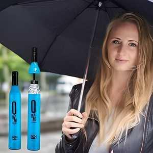 Folding Umbrella with Bottle Cover(Assorted Color) -  Store_name 