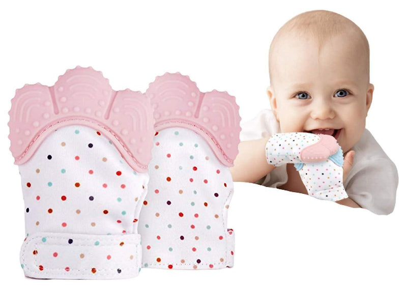 Silicone Self Soothing Teether Gloves Toy for Babies -  Store_name 