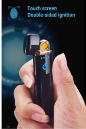 Touch Lighter Waterproof Rechargeable Electric Lighter Battery Indication Touch Screen Sensor Lighter -  Store_name 