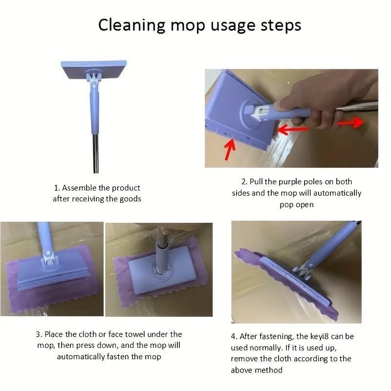 Effortless Dust-Free Cleaning Mop -  Store_name 