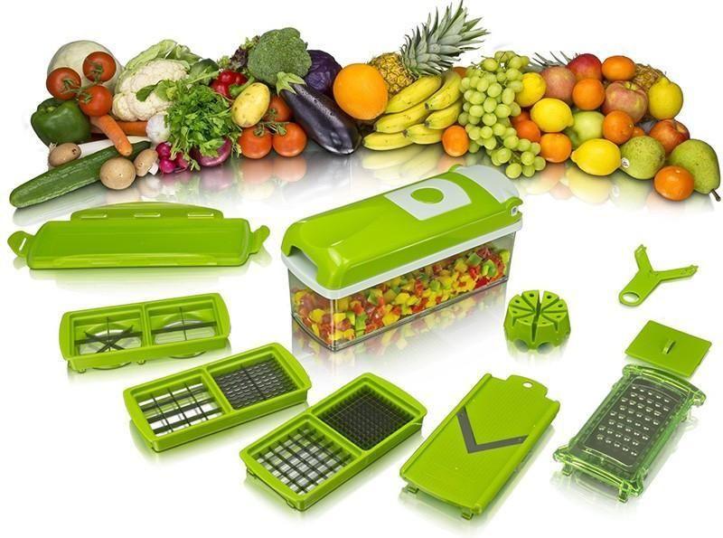 Multifunctional 12 in 1 nicer dicer chopper and drain basket -  Store_name 