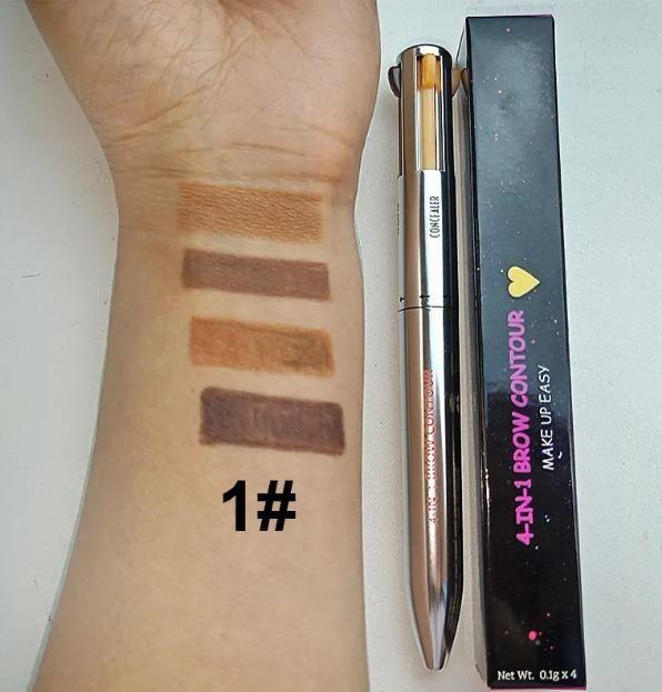 4 Colors Eyebrow Pen 4IN1 Eyebrow Pencil -  Store_name 