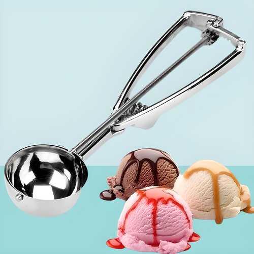 Ice Cream Serving Spoon Scooper with Trigger Release -  Store_name 