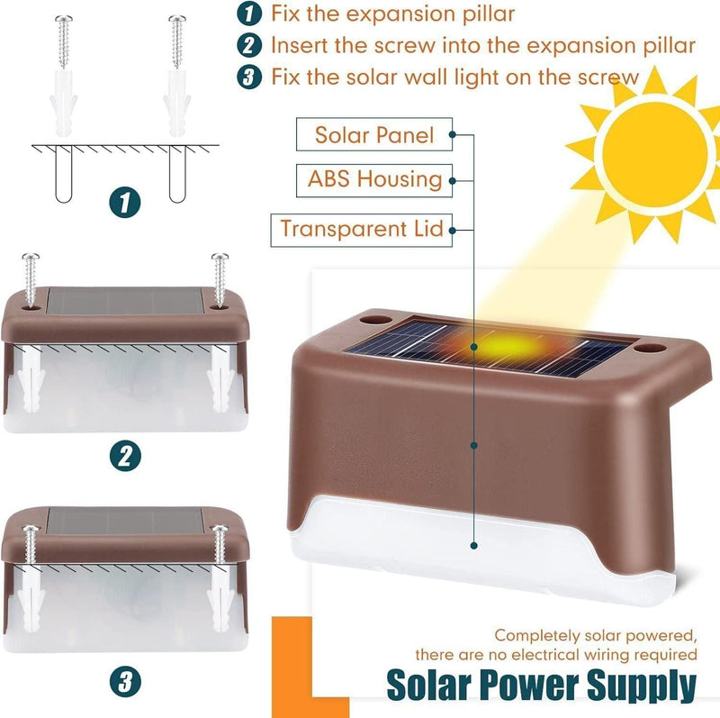 Solar Deck Lights Outdoor -  Store_name 