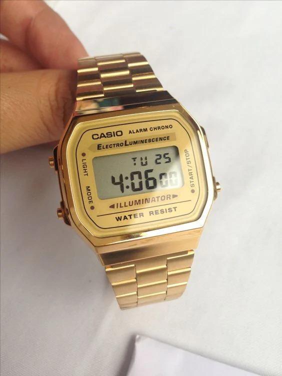 Casio Vintage Digital Gold Unisex Watch -  Store_name 