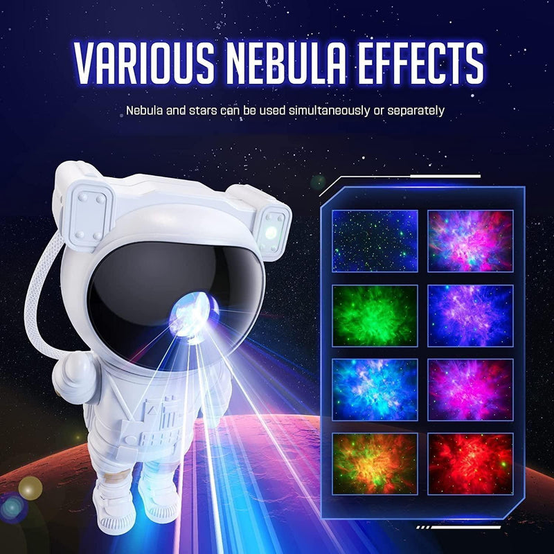 Astronaut Galaxy Projector - 360 Magnetic Head Rotation, Remote Control -  Store_name 