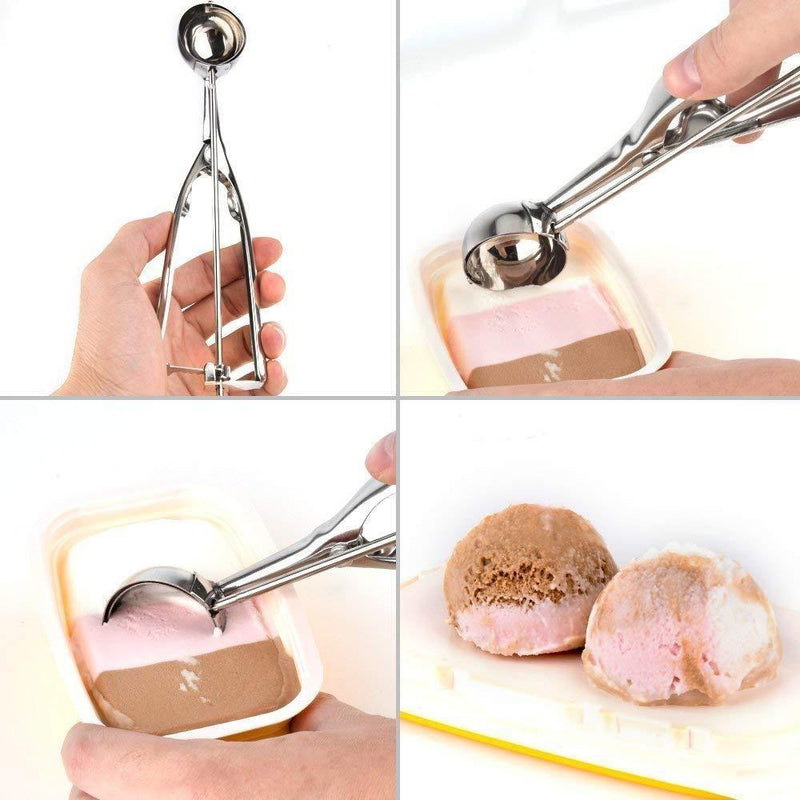 Ice Cream Serving Spoon Scooper with Trigger Release -  Store_name 