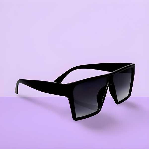 Unisex Free Size Retro Square Sunglasses -  Store_name 