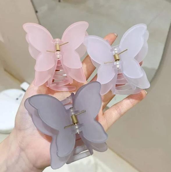 Korean Trendy fashion Butterfly Non-Slip Clip (Pack of 4) -  Store_name 