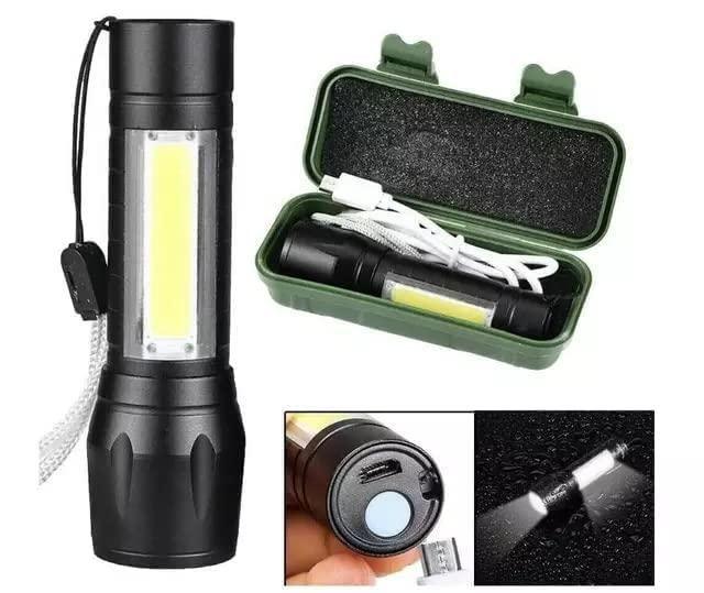 Pocket Size Mini Portable XPE + COB LED Tactical Flashlight -  Store_name 