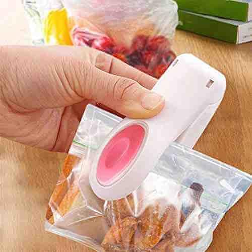 Smart Bag Sealer Heat Seal, Portable Mini Sealing Machine for Food Storage, Food Sealer Handheld for Vacuum Sealer Bags, Plastic Bags, Snack Bags, Chip Bags -  Store_name 