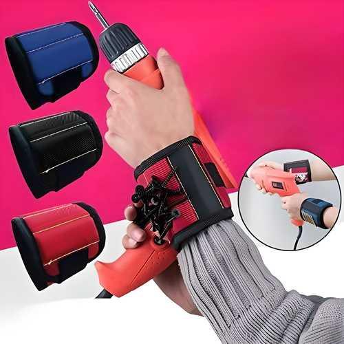 Magnetic Wrist Band for Holding Small Metal Accessories & Tools -  Store_name 