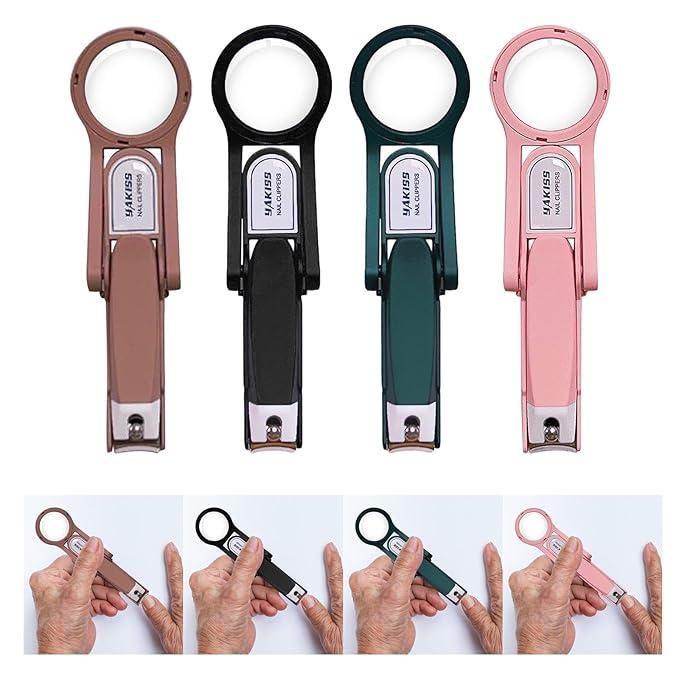 Nail Clipper with Magnifying Glass -  Store_name 