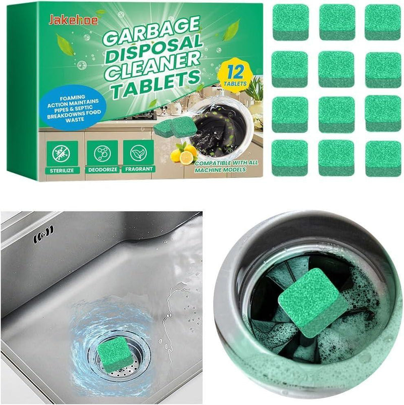 Garbage Disposal Cleaner Deodorizer Tablets (Pack of 12) -  Store_name 