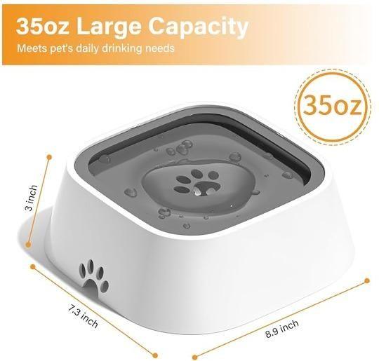 Pet Bowl Floating Anti- Overflow -  Store_name 