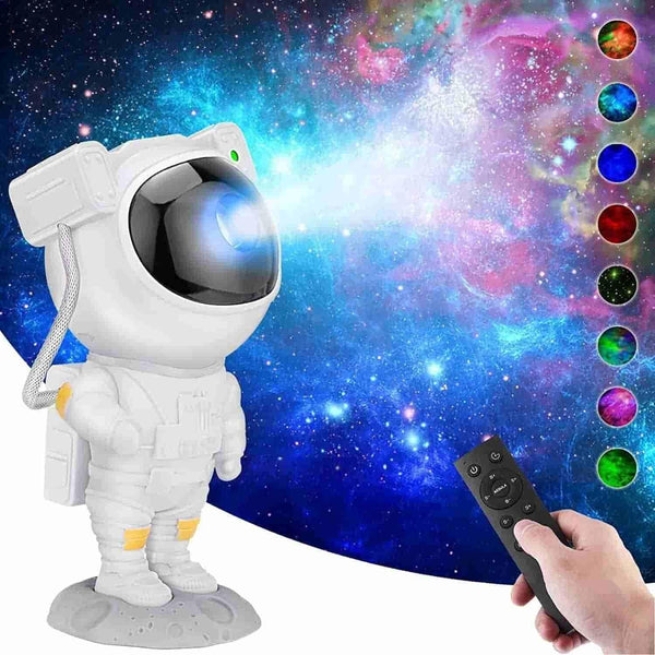 Astronaut Galaxy Projector - 360 Magnetic Head Rotation, Remote Control -  Store_name 