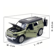 Die-Cast Defender Model Car – Doors, Hood, and Trunk Opening | Realistic Toy SUV