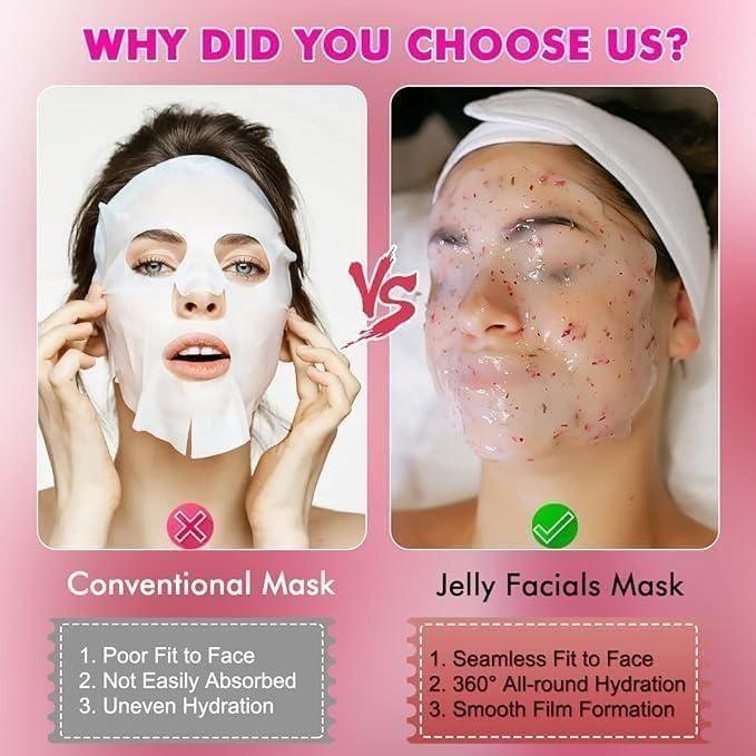 Professional Peel-Off Hydro Bulgarian Rose Jelly Face Mask -  Store_name 