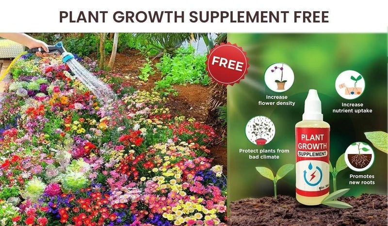 Buy Varieties of Flower Seeds (Pack of 100) And Get Plant Growth Supplement Free -  Store_name 