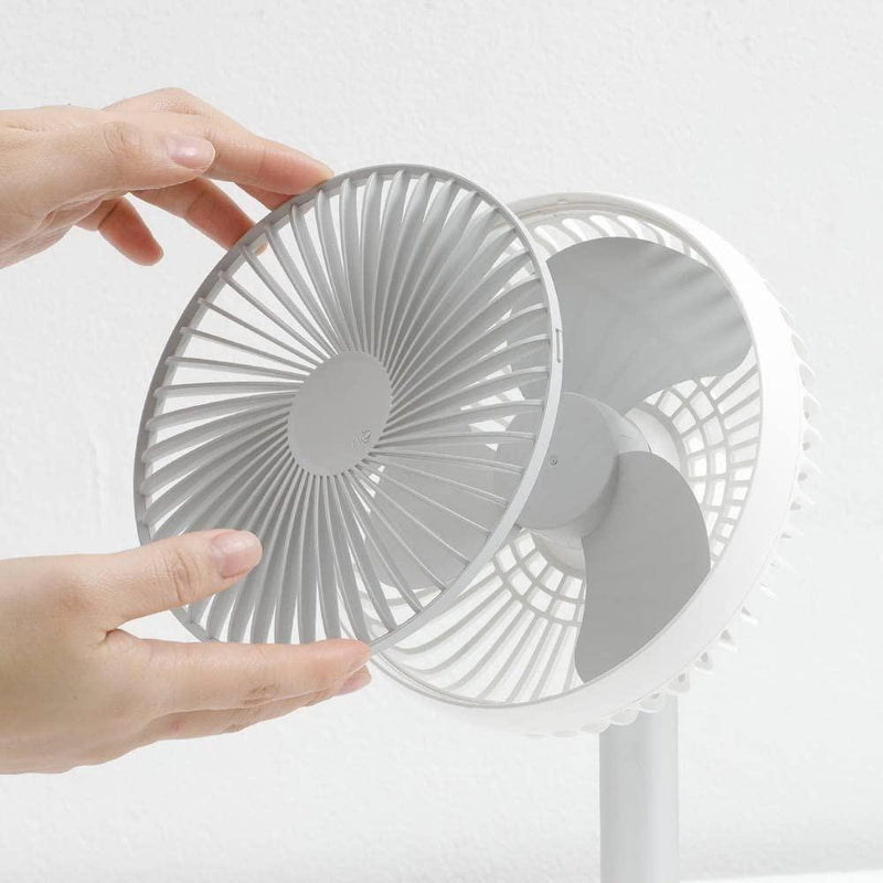 Adjustable Height Telescopic Rechargeable Standing Fan Rechargeable Pedestal Fan -  Store_name 