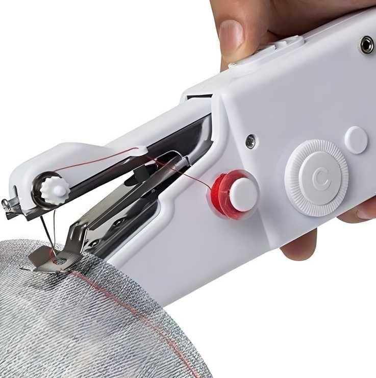 Stitch Handheld Cordless Portable White Sewing Machine -  Store_name 