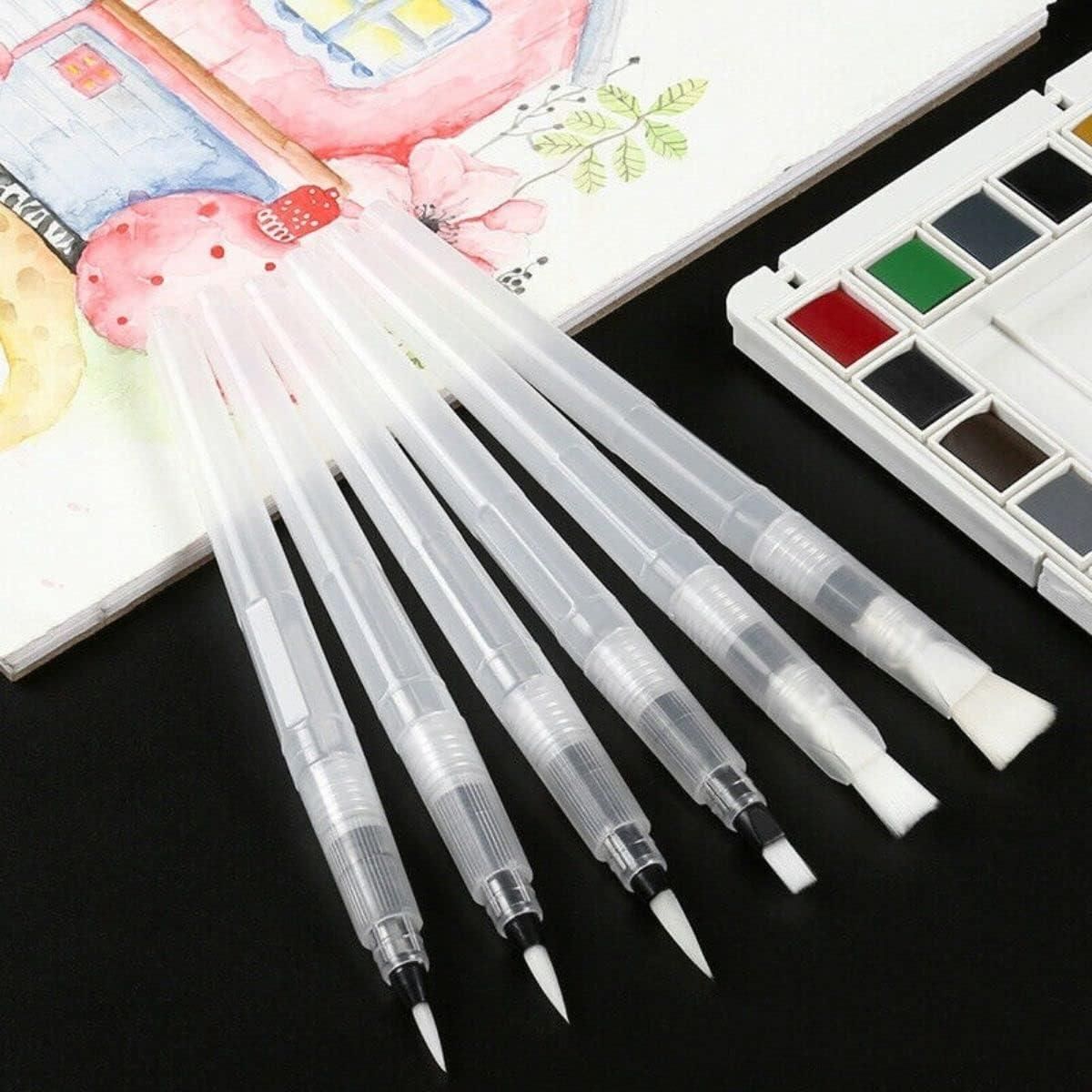 Watercolour Tank Brush Set of 6