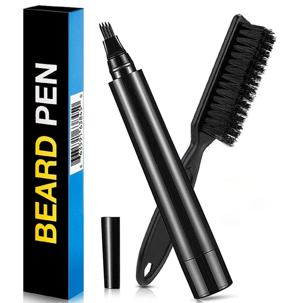 Beard Pen Kit Beard Filler Pen Beard Brush -  Store_name 