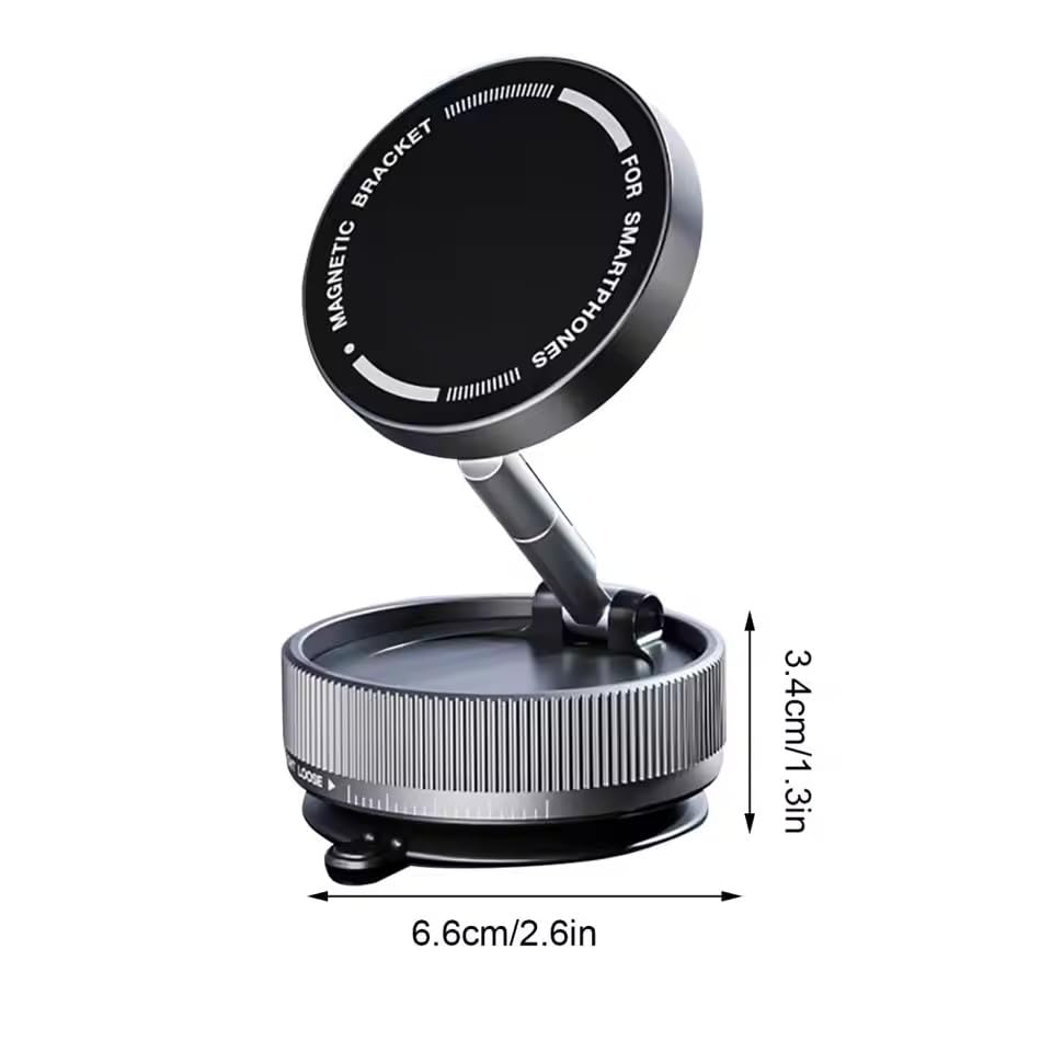 Powerful Car Magentic Mobile Holder With Suction
