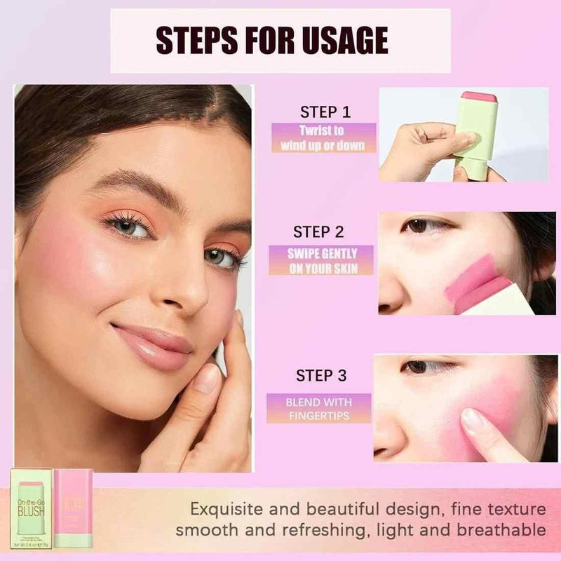 Multi-Use Makeup Blush Solid Moisturizer Stick -  Store_name 